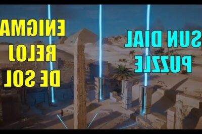 assassins creed origins como resolver el acertijo del reloj de sol