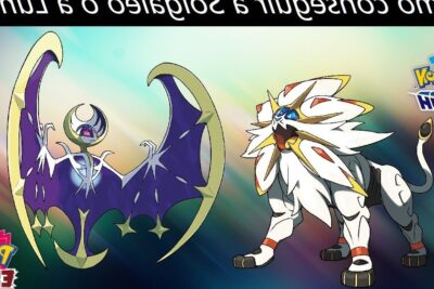 como conseguir solgaleo y lunala en pokemon sword shield