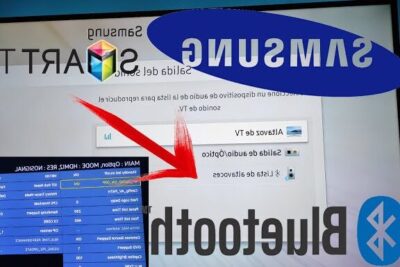 como habilitar bluetooth en un televisor samsung