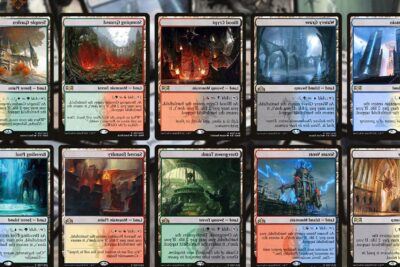 explicacion de magic the gathering lands que son fetch lands shock lands dual lands y mas
