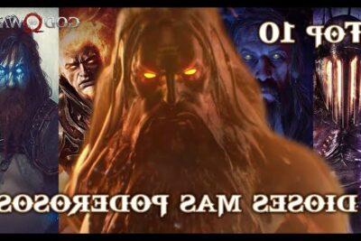 god of war todos los dioses desde el mas debil hasta el mas poderoso clasificado oficialmente