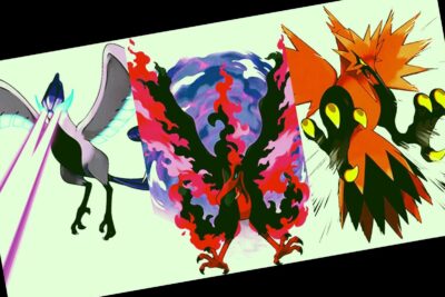 los jugadores de pokemon tendran que cazar las aves legendarias en crown tundra