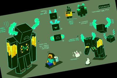 minecraft 1 17 mob the warden no es un jefe dice el desarrollador