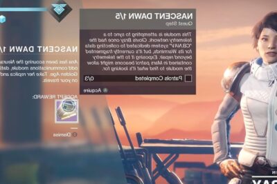 nascent dawn 1 5 como completar todos los pasos en destiny 2 quest