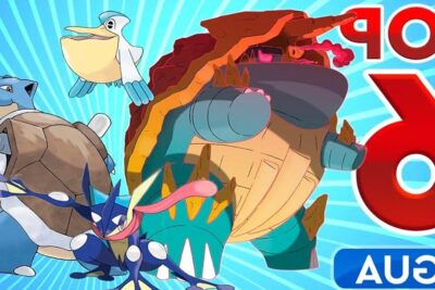 pokemon los 8 mejores tipos de agua gen iii y 7 que no son tan geniales