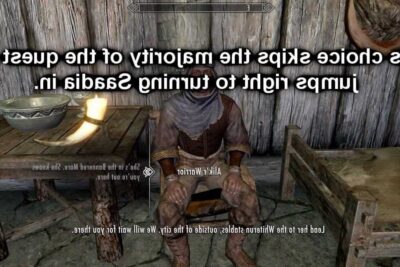 skyrim en mi tiempo de necesidad quest tutorial