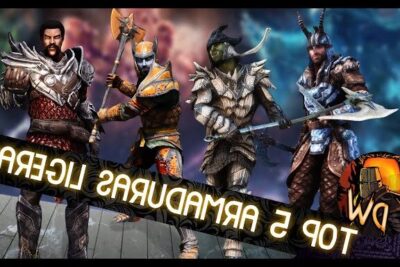 skyrim los 7 mejores y peores conjuntos de armaduras