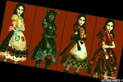 Alice Madness Returns Dress Collage