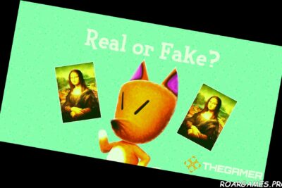 Animal Crossing New Horizons Real or Fake Art