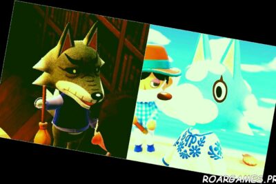 Animal Crossing wolf villagers island feature