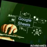 Concepto de negocio que significa Google Sheets