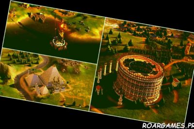 Civilization 6 World Wonder Collage