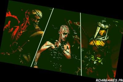 Darkest Dungeon heroes collage