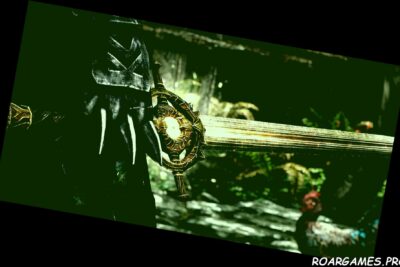 Dawnbreaker and chicken from The Elder Scrolls V Skyrim