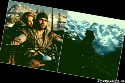 Days gone death stranding split image