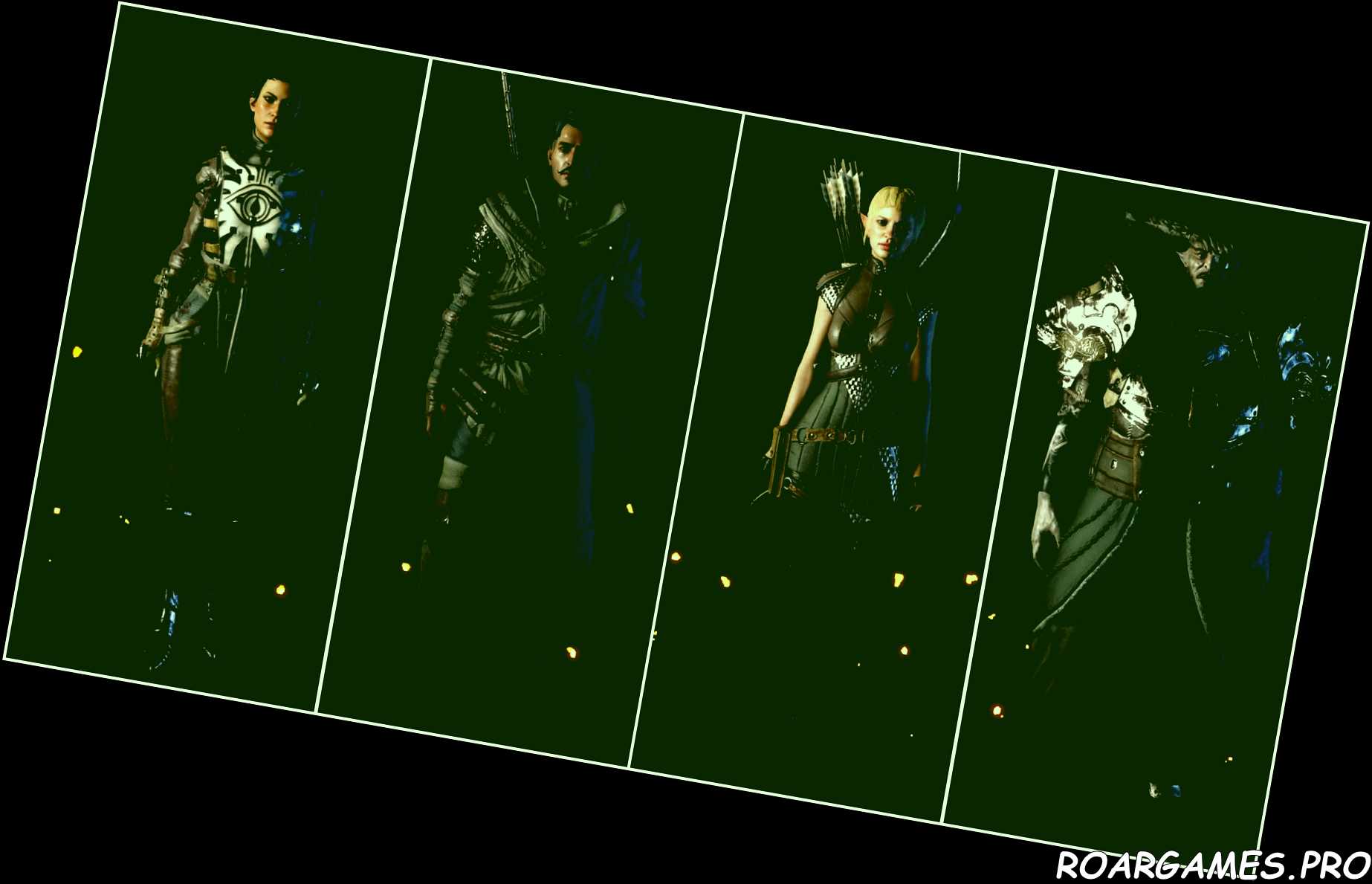 Dragon Age best armors collage