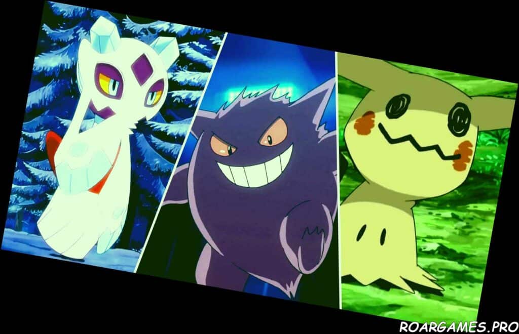 Evil Pokemon collage