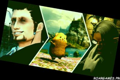 Final Fantasy 14 side quest collage
