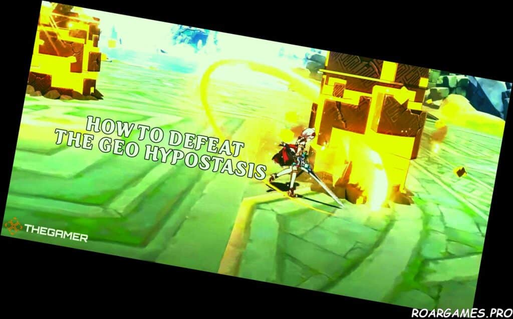 Impacto de Genshin: Cómo derrotar a la Hipóstasis Geo 5 Genshin Impact How To Defeat The Geo Hypostasis