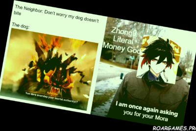 Genshin Impact Zhongli memes Header