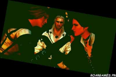 Geralt Yennefer and Triss