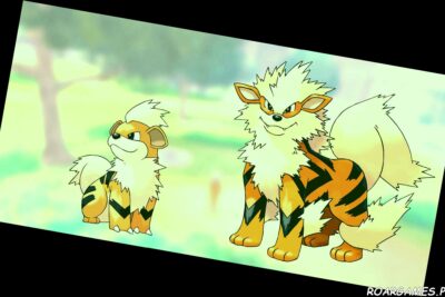 Growlithe and Arcanine Sword Shield
