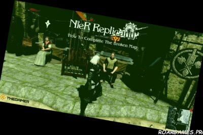 How To Compete The Damaged Map Nier replicant 1