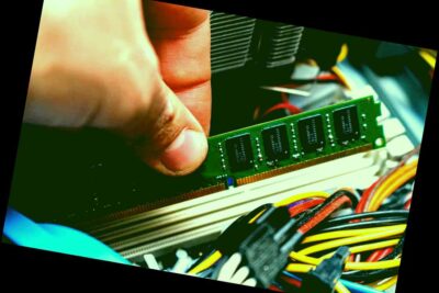 Instalación de memoria ddr dimm, montaje de computadora personal en un servicio, actualización manual