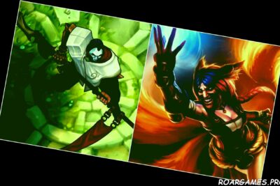 Jin Zhao and Draven Ahri League of Legends