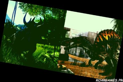 Jurassic World Evolution Baturoceratops Magma Spinosaur