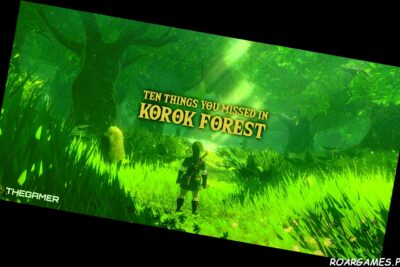 Korok Forest Zelda BOTW