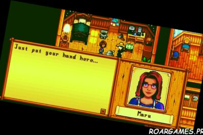 Maru Robot Cutscene Stardew Valley Cropped