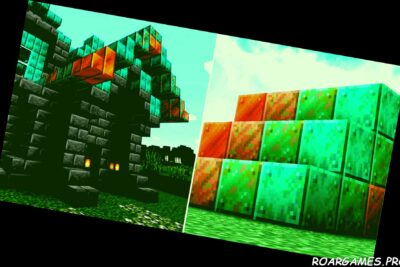 Minecraft Copper House And Copper Blocks 1