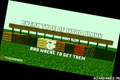 Minecraft Every Type Of Wood Plank And Where To Get Them