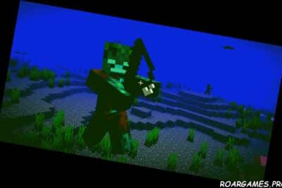 Minecraft Fishing Rod Drowned