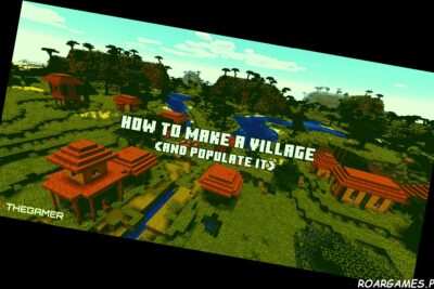 Minecraft How To Make A Village And Populate It