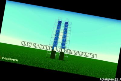Minecraft How To Make A Water Elevator