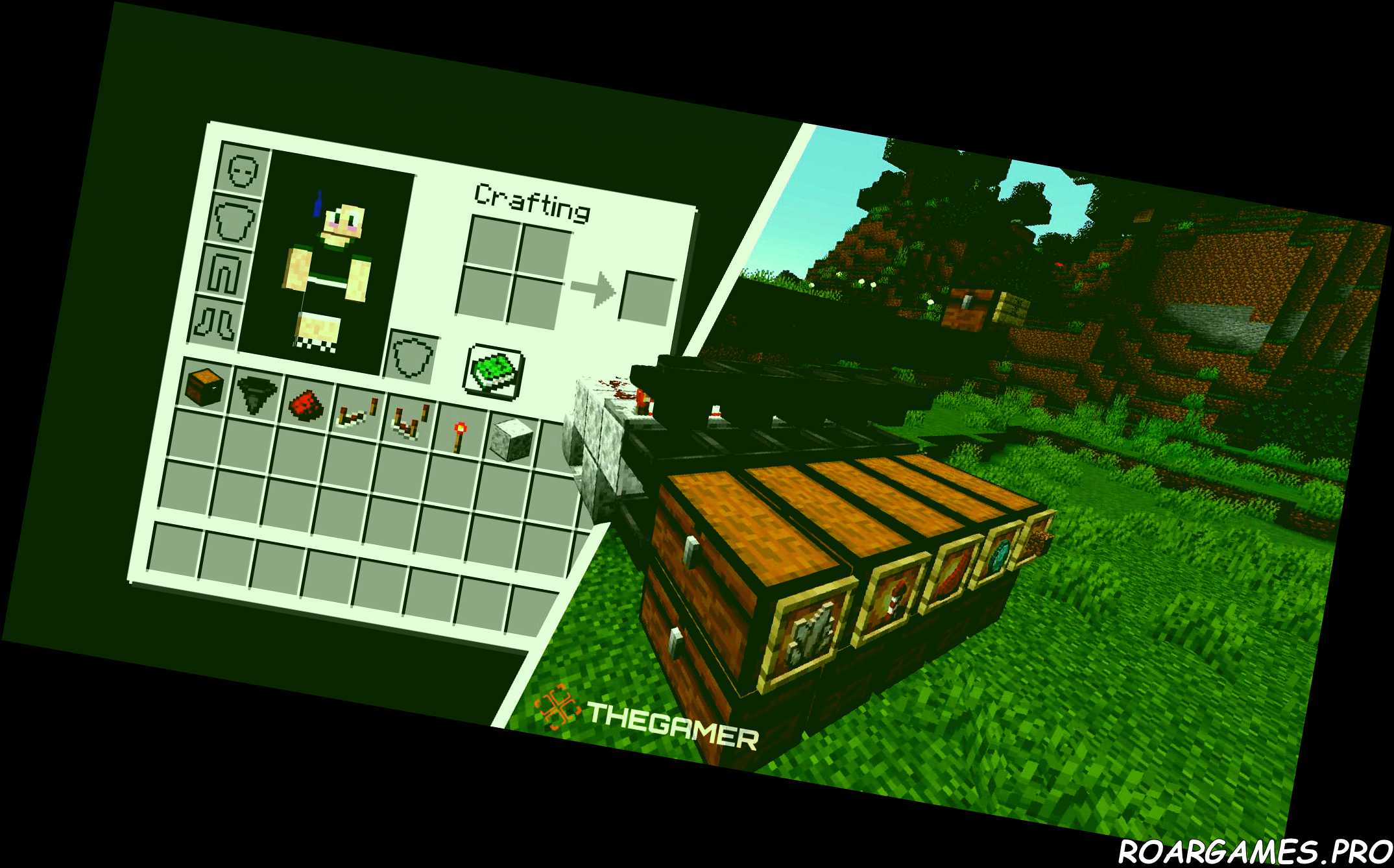 Minecraft How To Make An Auto Sorter 1