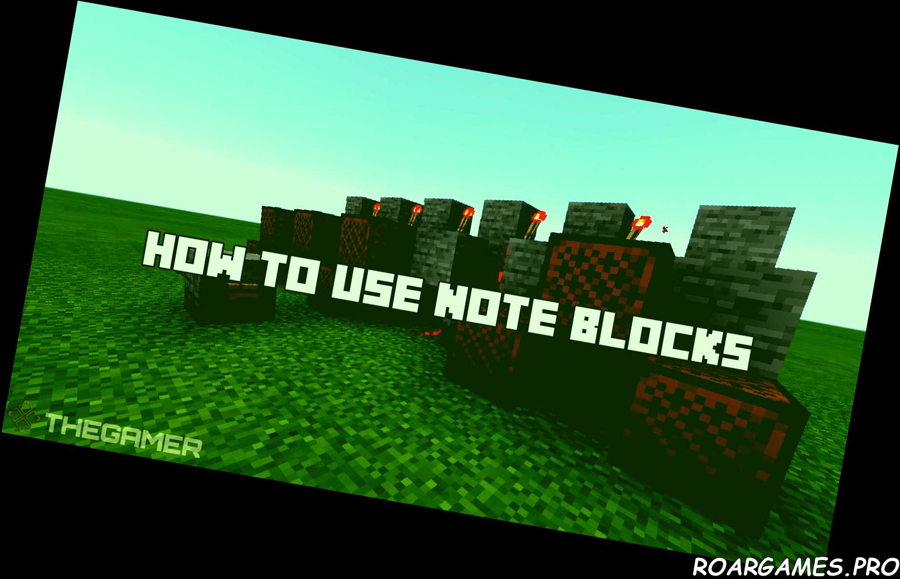 Minecraft How To Use Noteblocks
