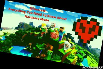 Minecraft Players on top of a hill The hardcore mode heart