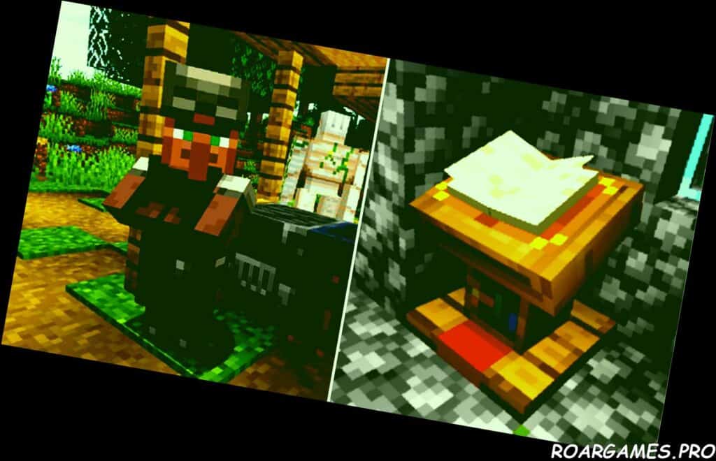Minecraft Villager Workstation Blocks 1