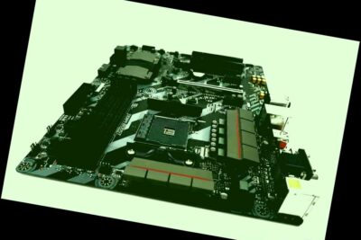 Placa base para juegos moderna