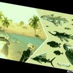 Nier Automata Fishing Collage