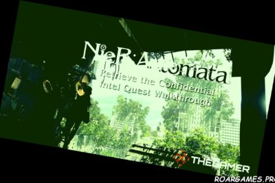 Nier Automata Retrieve the Confidential Intel Quest Walkthrough