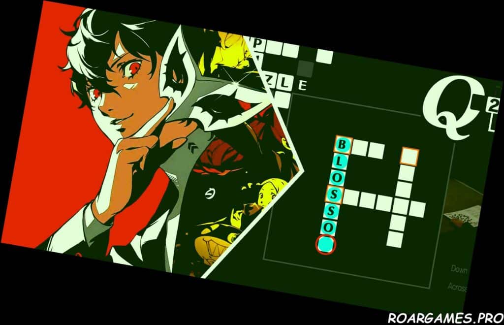 Persona 5 Royal Crossword Collage