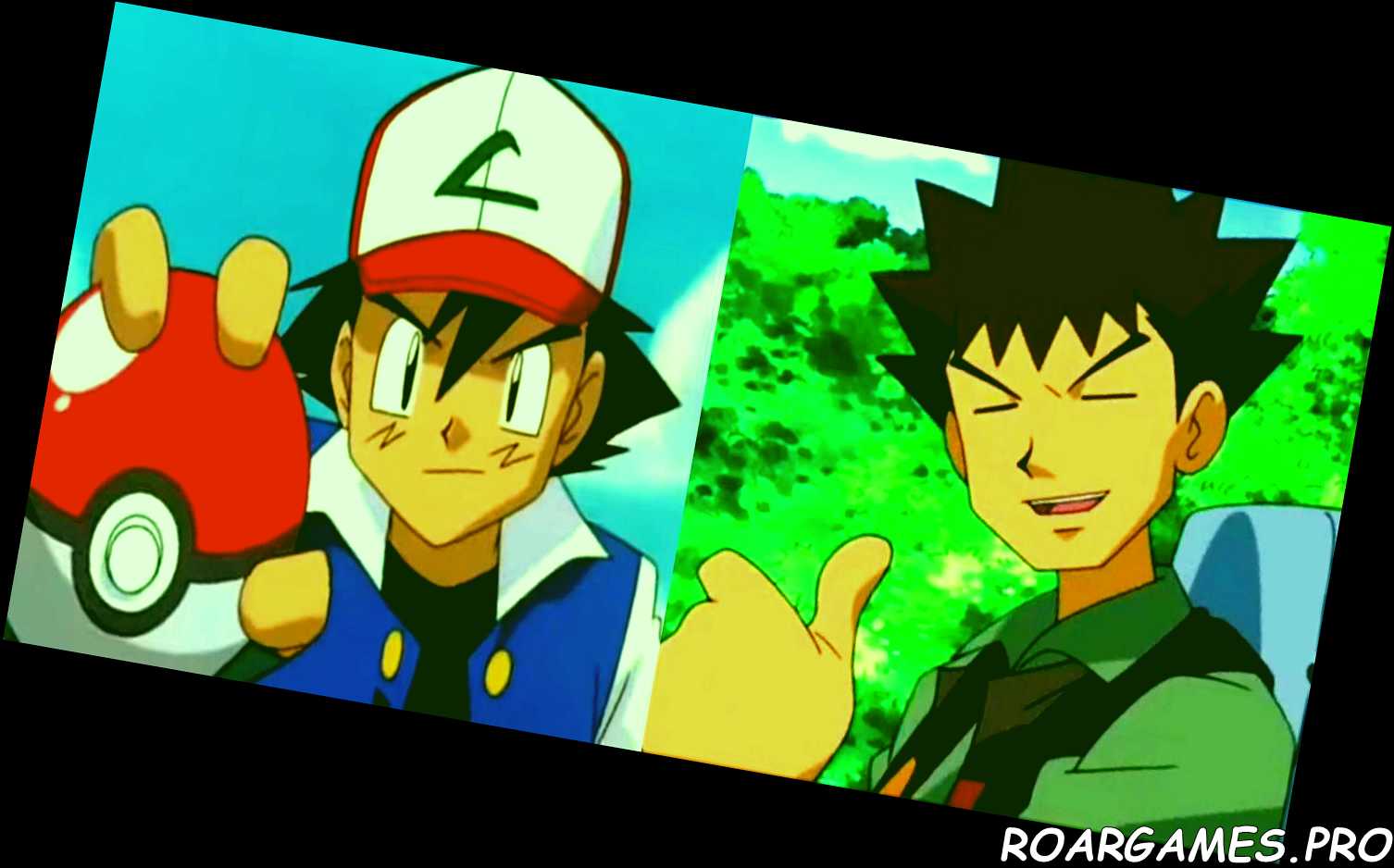 Pokemon Ash and Brock