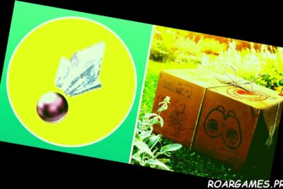 Pokemon GO Split Image Sinnoh Stone on left Research Breakthrough Package on right