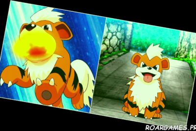 Pokemon Growlithe Feature Replacement