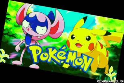Pokemon Impidimp and Pikachu