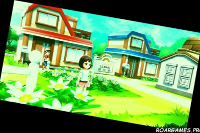Pokemon Lets Go town